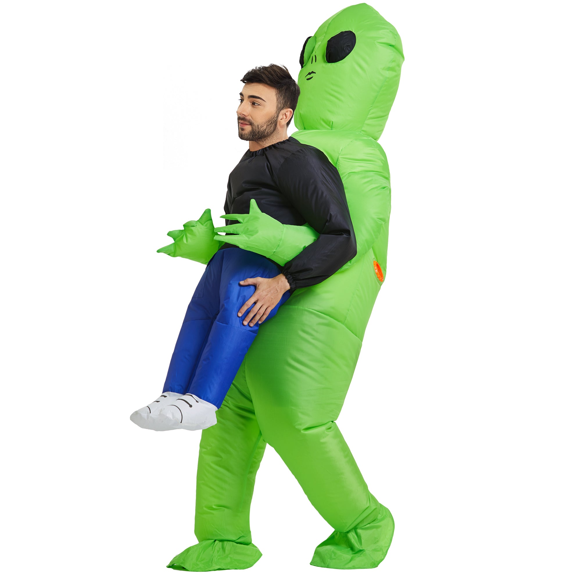 TOLOCO Inflatable Alien Costume Adult, Inflatable Costume Adult, Inflatable Halloween Costumes for Men