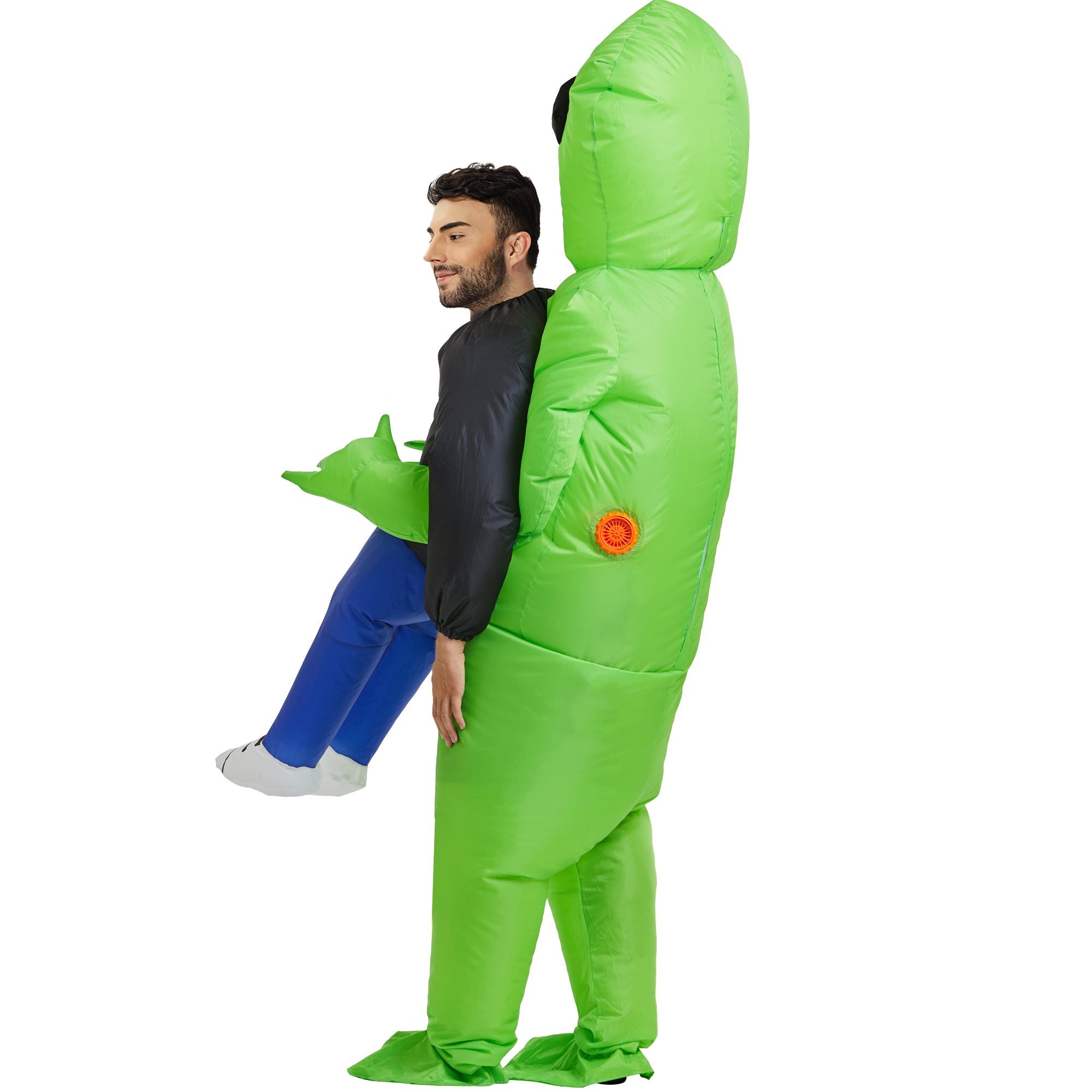 TOLOCO Inflatable Alien Costume Adult, Inflatable Costume Adult, Inflatable Halloween Costumes for Men