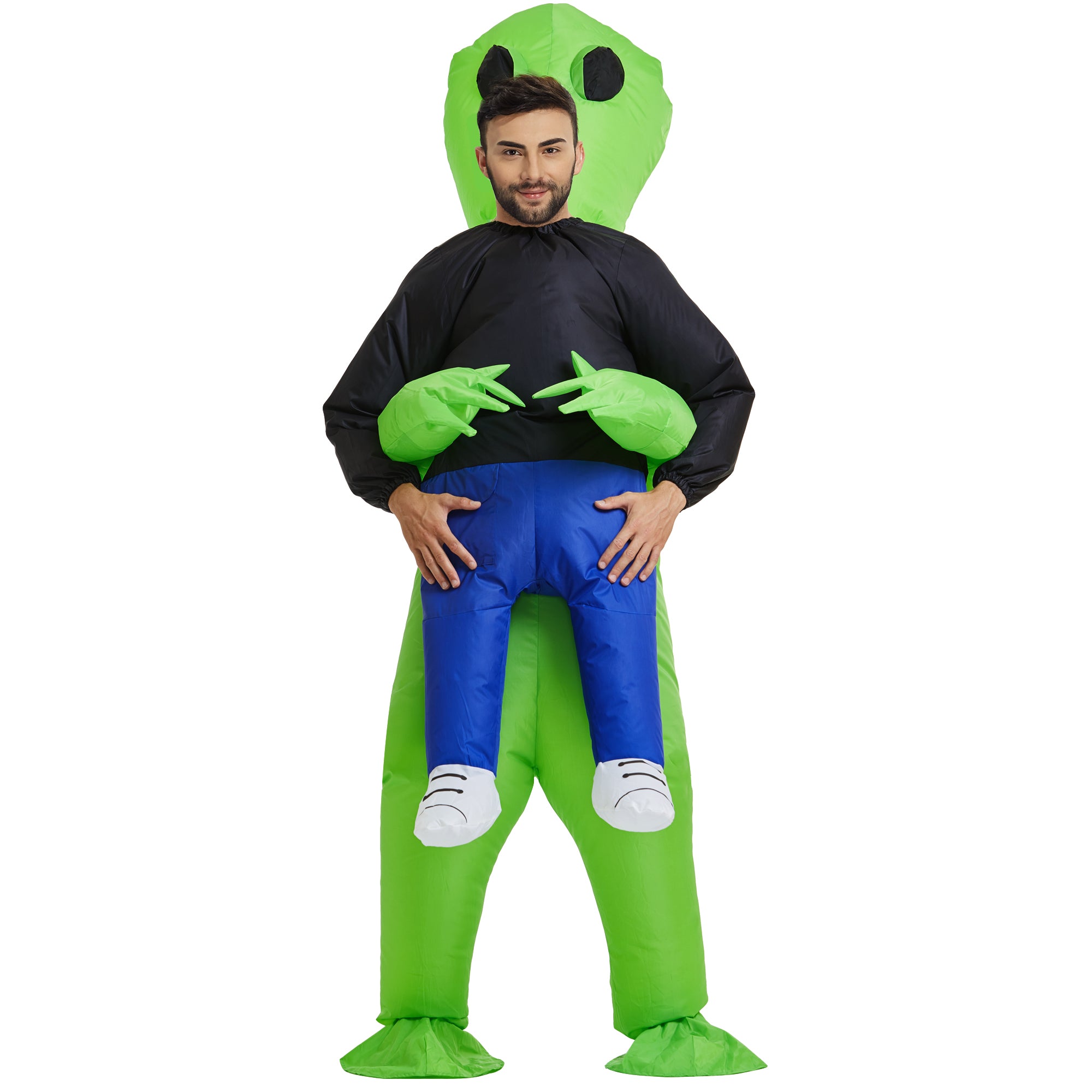 TOLOCO Inflatable Alien Costume Adult, Inflatable Costume Adult, Inflatable Halloween Costumes for Men
